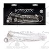 Protesis peneana transparente con vibracion